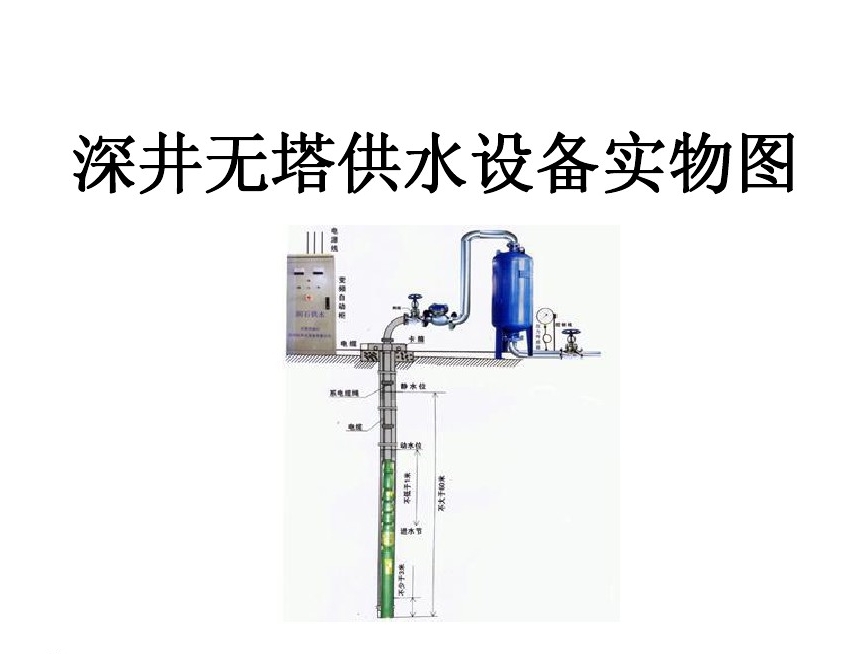 筠连县井泵无塔式供水设备